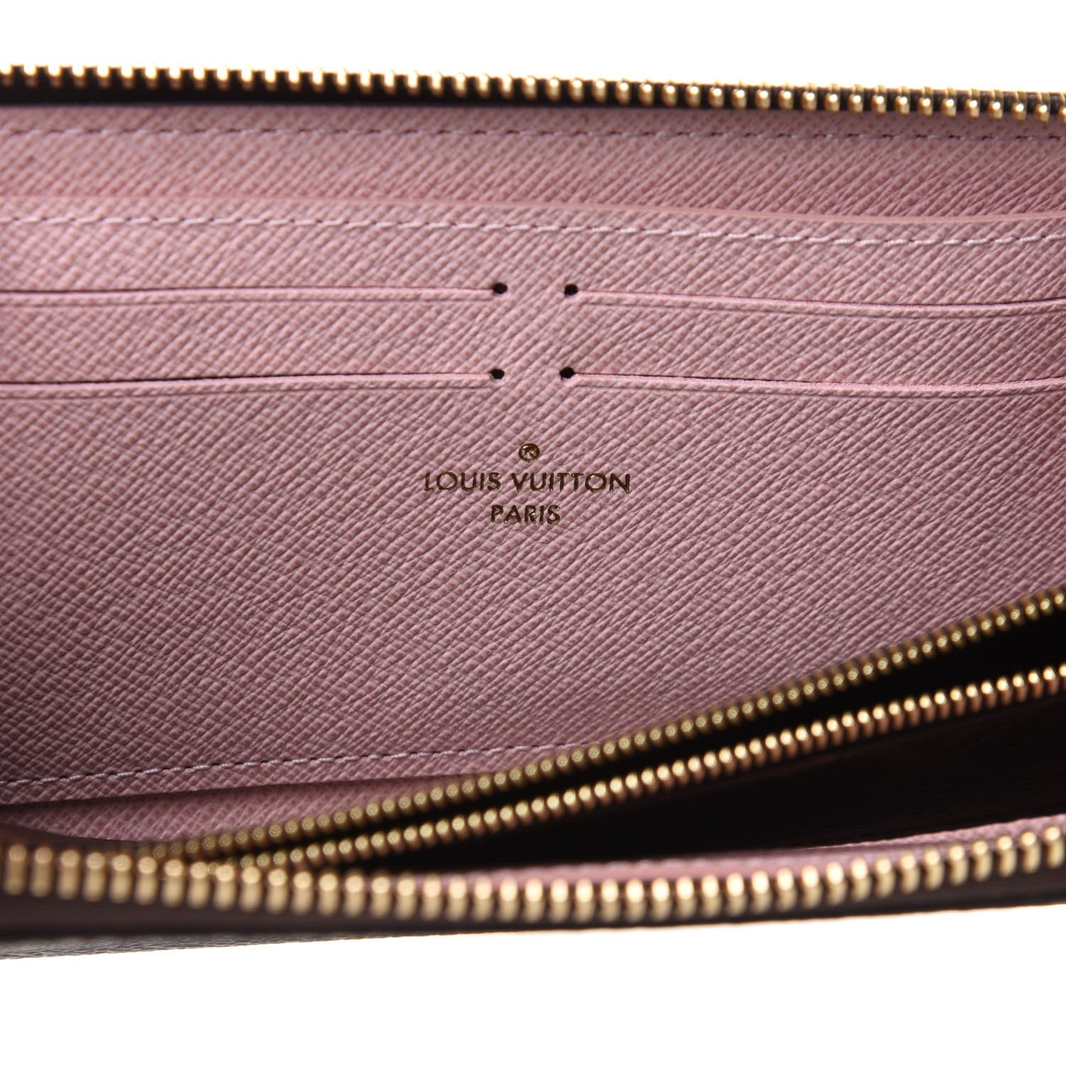 Louis Vuitton Monogram Clemence Wallet Rose Ballerine 6 of 8