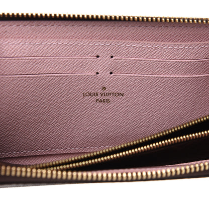 Louis Vuitton Monogram Clemence Wallet Rose Ballerine 6 of 8