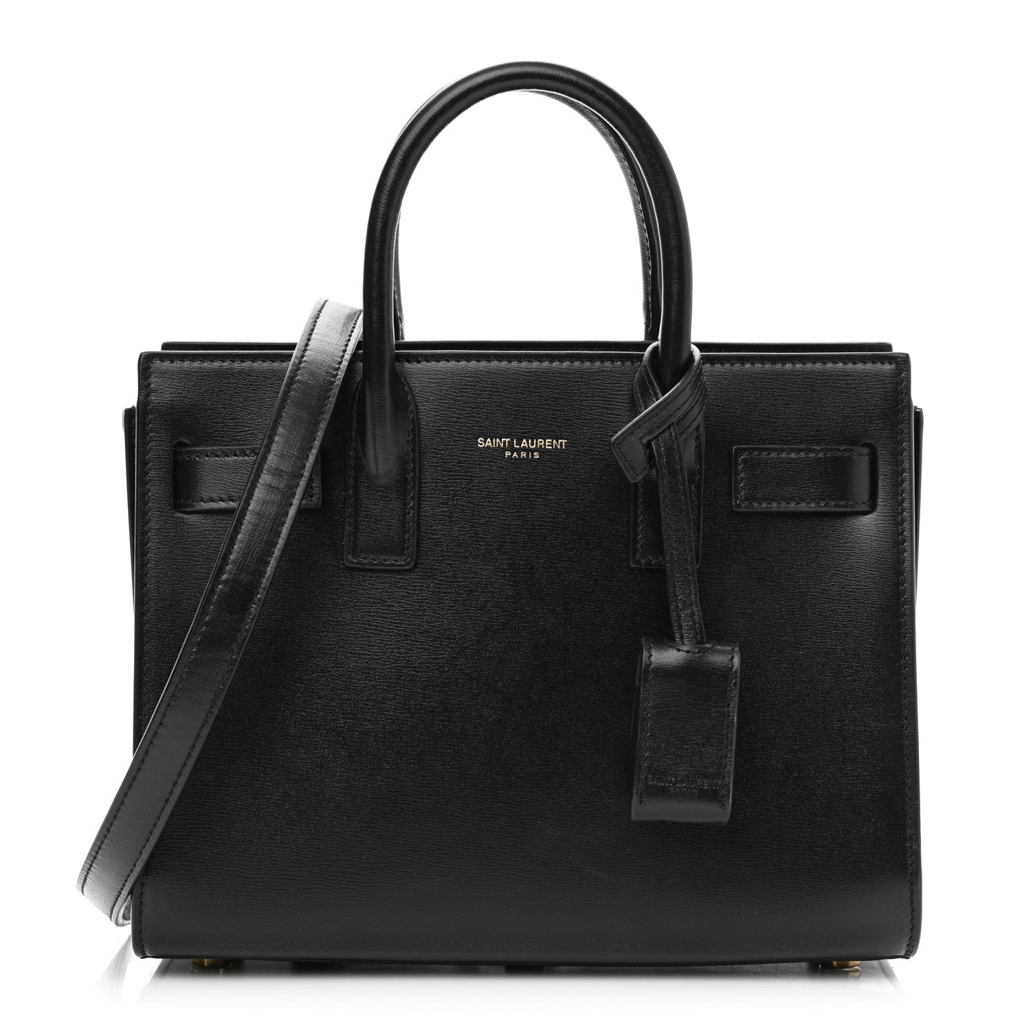 Saint Laurent Calfskin Nano Sac De Jour Black 1 of 9