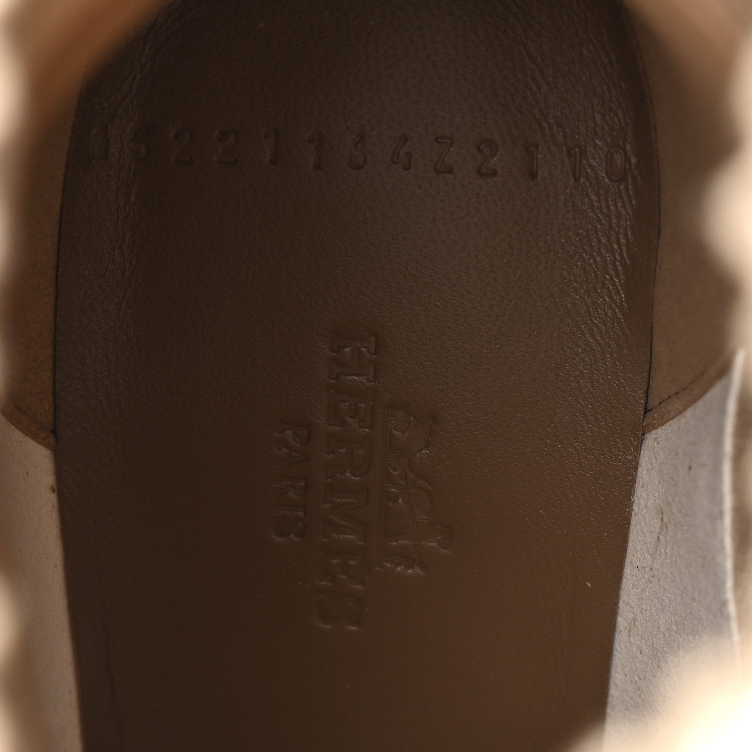Hermes Knit Calfskin Volver 60 Ankle Boots 38.5 Nocciola 8 of 10
