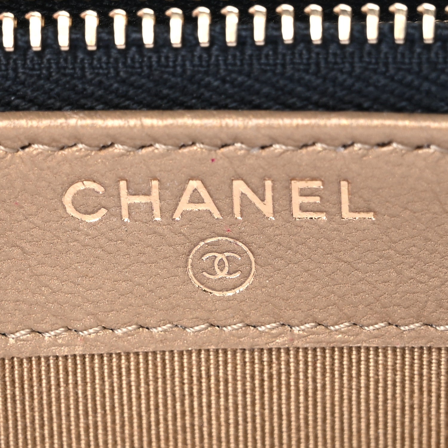 Chanel Goatskin Stitched Small Chic Pearls Clutch With Chain Black 8 of 12