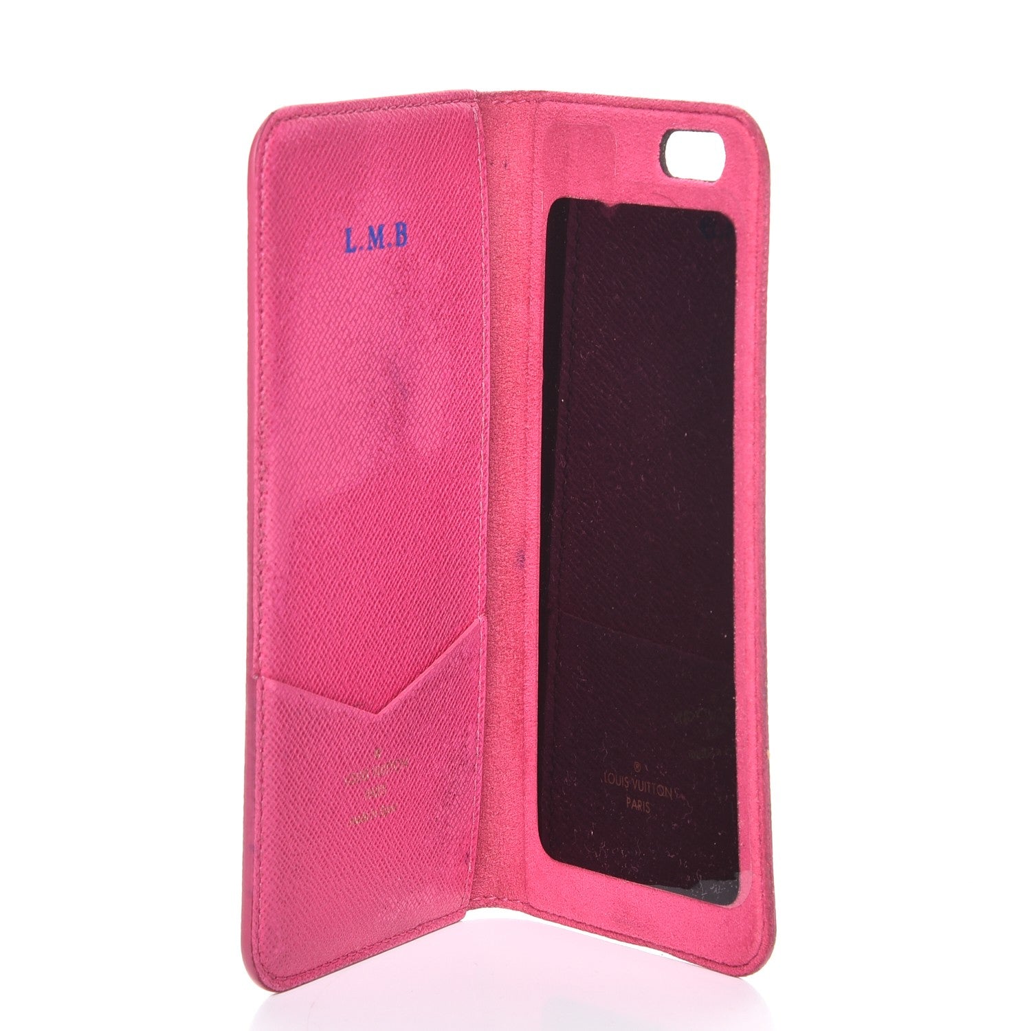 Louis Vuitton Monogram iPhone 6 Plus Folio Case Pink 5 of 10