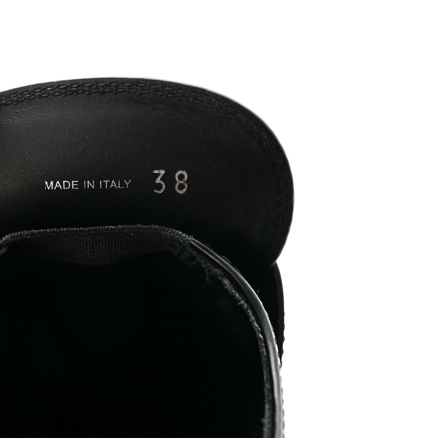 Prada Metal Triangle Logo Double Chocolate Loafers 38 Black 9 of 9