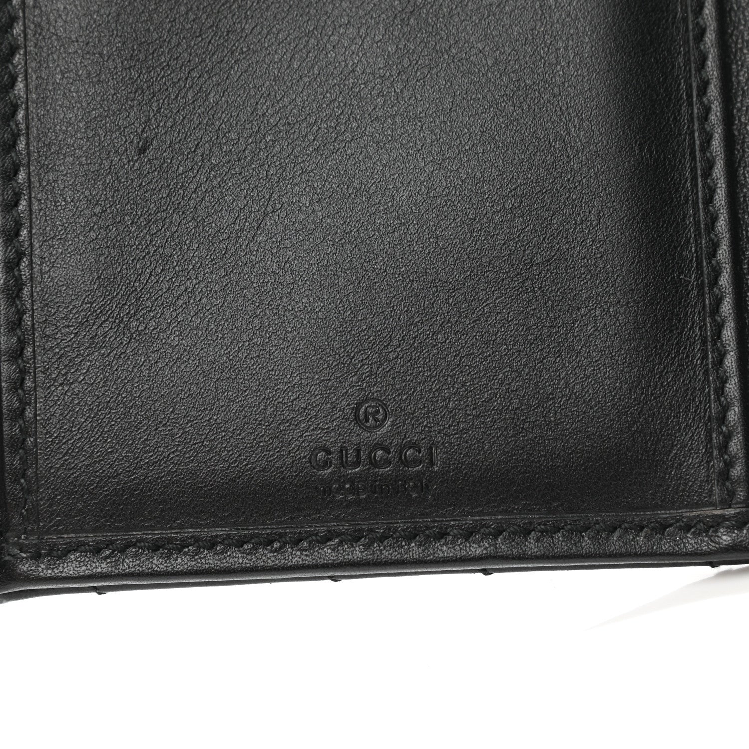 Gucci Calfskin Matelasse GG Marmont Wallet Black 6 of 11
