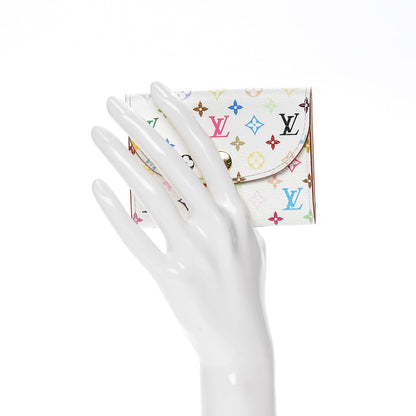 Louis Vuitton Monogram Multicolor Business Card Holder White 2 of 7