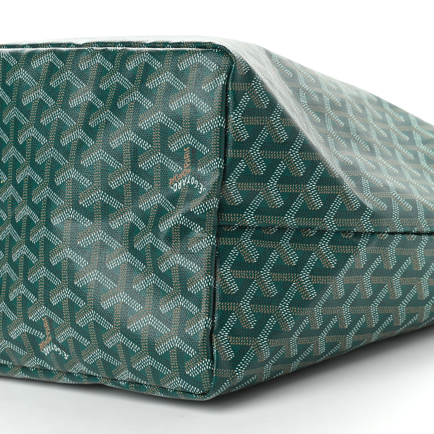 Goyard Goyardine Saint Louis GM Green 7 of 8
