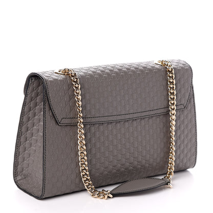 Gucci Soft Microguccissima Medium Emily Chain Shoulder Bag Loess 3 of 9