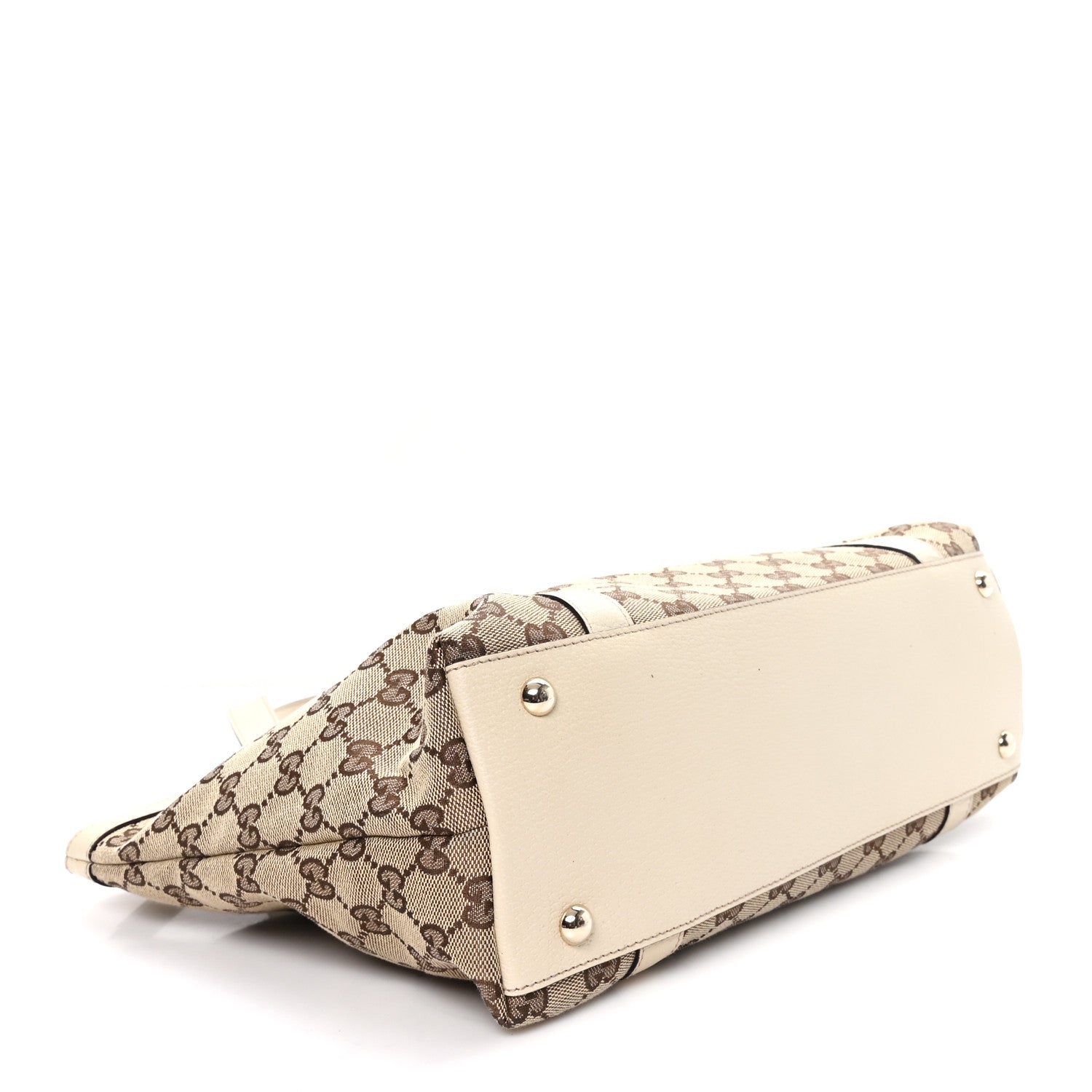 Gucci Monogram Medium Abbey Tote Off White 4 of 10