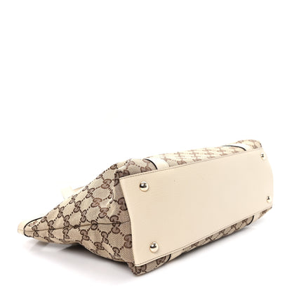 Gucci Monogram Medium Abbey Tote Off White 4 of 10