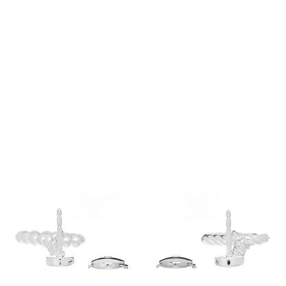 Hermes Sterling Silver Chaine d'ancre Alea II Dangle Earrings 3 of 5