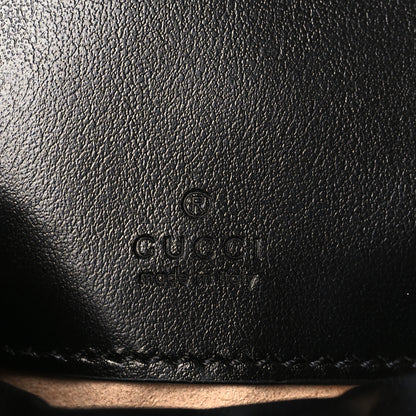 Gucci Calfskin Matelasse Mini GG Marmont 2.0 Bucket Bag Black 6 of 8