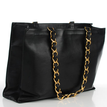 Chanel Lambskin Jumbo Shoulder Bag Black 3 of 8