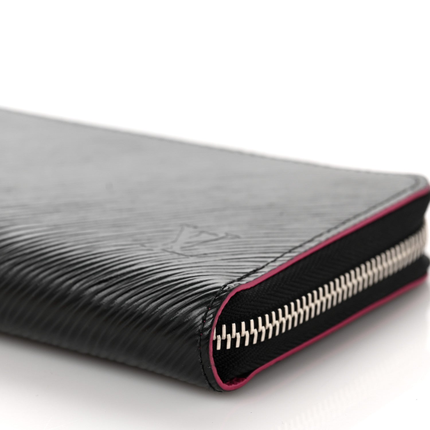 Louis Vuitton Epi Zippy Wallet Black Hot Pink 8 of 8