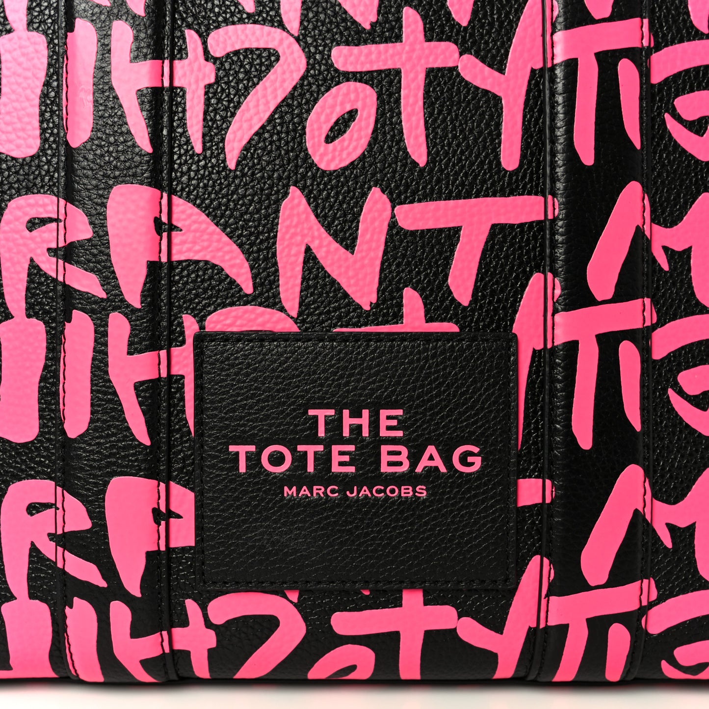 X STEPHEN SPROUSE Grained Calfskin Medium The Tote Bag Pink