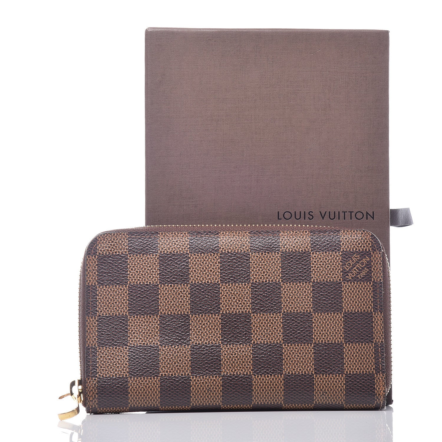Louis Vuitton Damier Ebene Zippy Compact Wallet 12 of 12