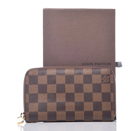 Louis Vuitton Damier Ebene Zippy Compact Wallet 12 of 12