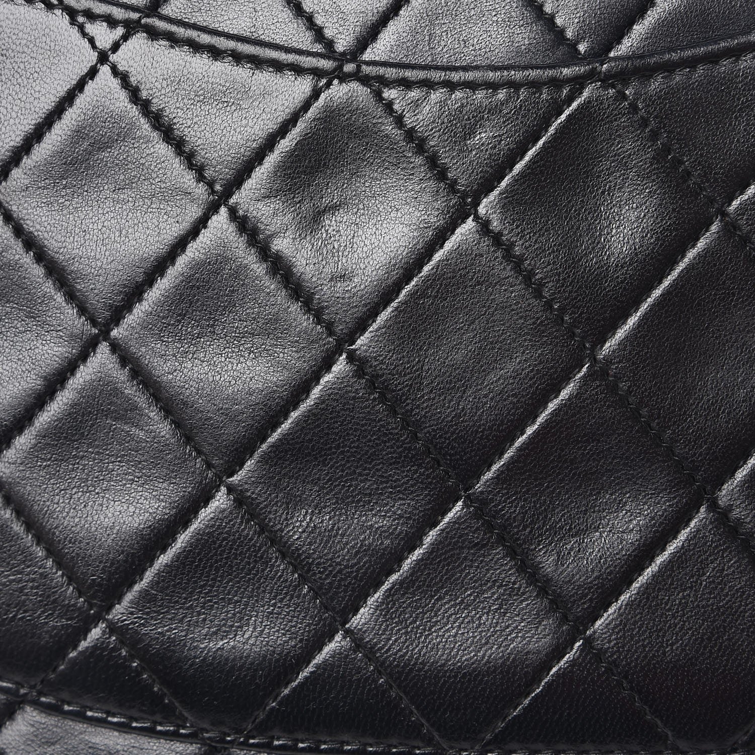 Chanel Lambskin Quilted Medium Bijoux Chain Double Flap Black 12 of 18