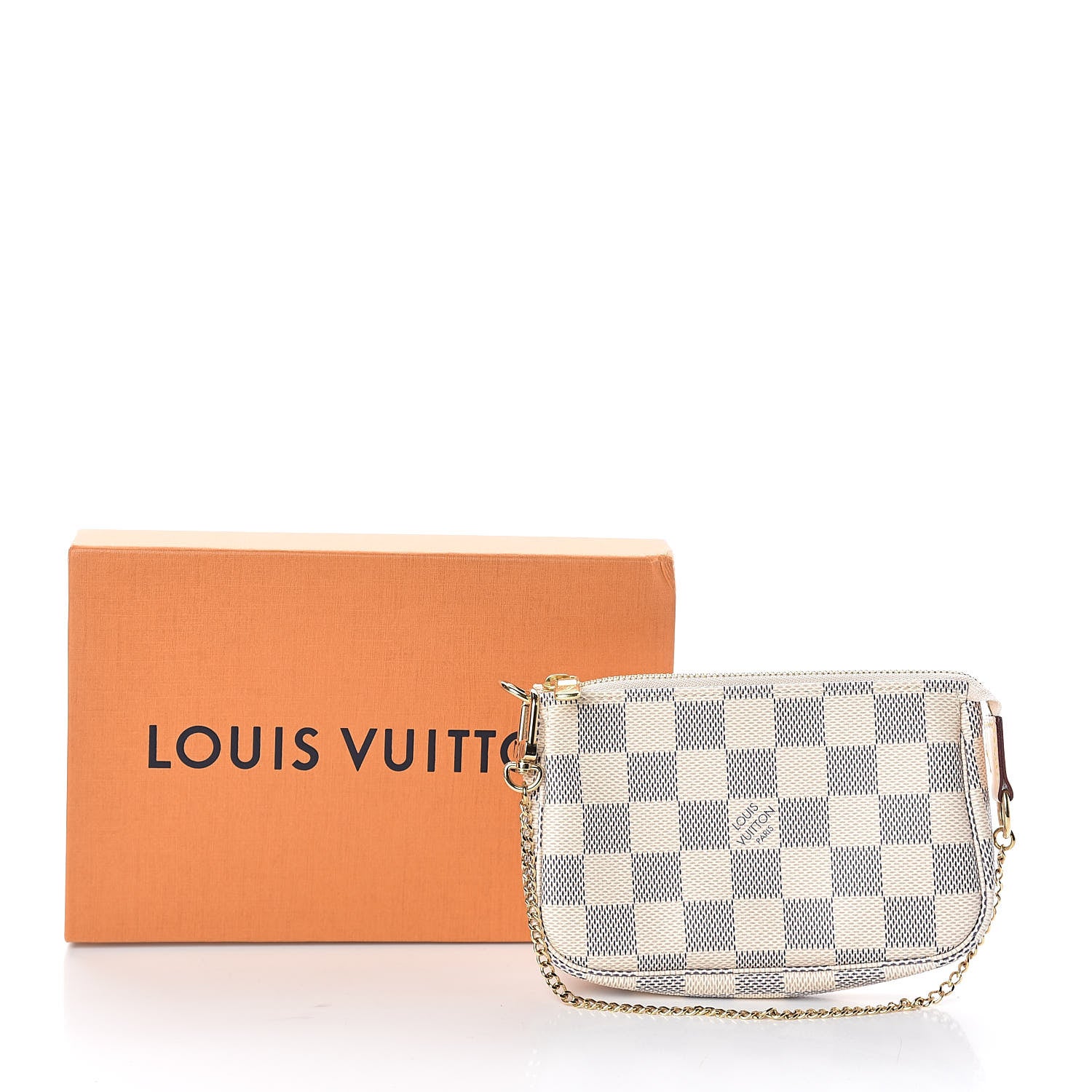 Louis Vuitton Damier Azur Mini Pochette Accessories 8 of 8