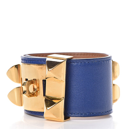 Hermes Swift Collier de Chien CDC Bracelet S Bleu Electrique 3 of 7