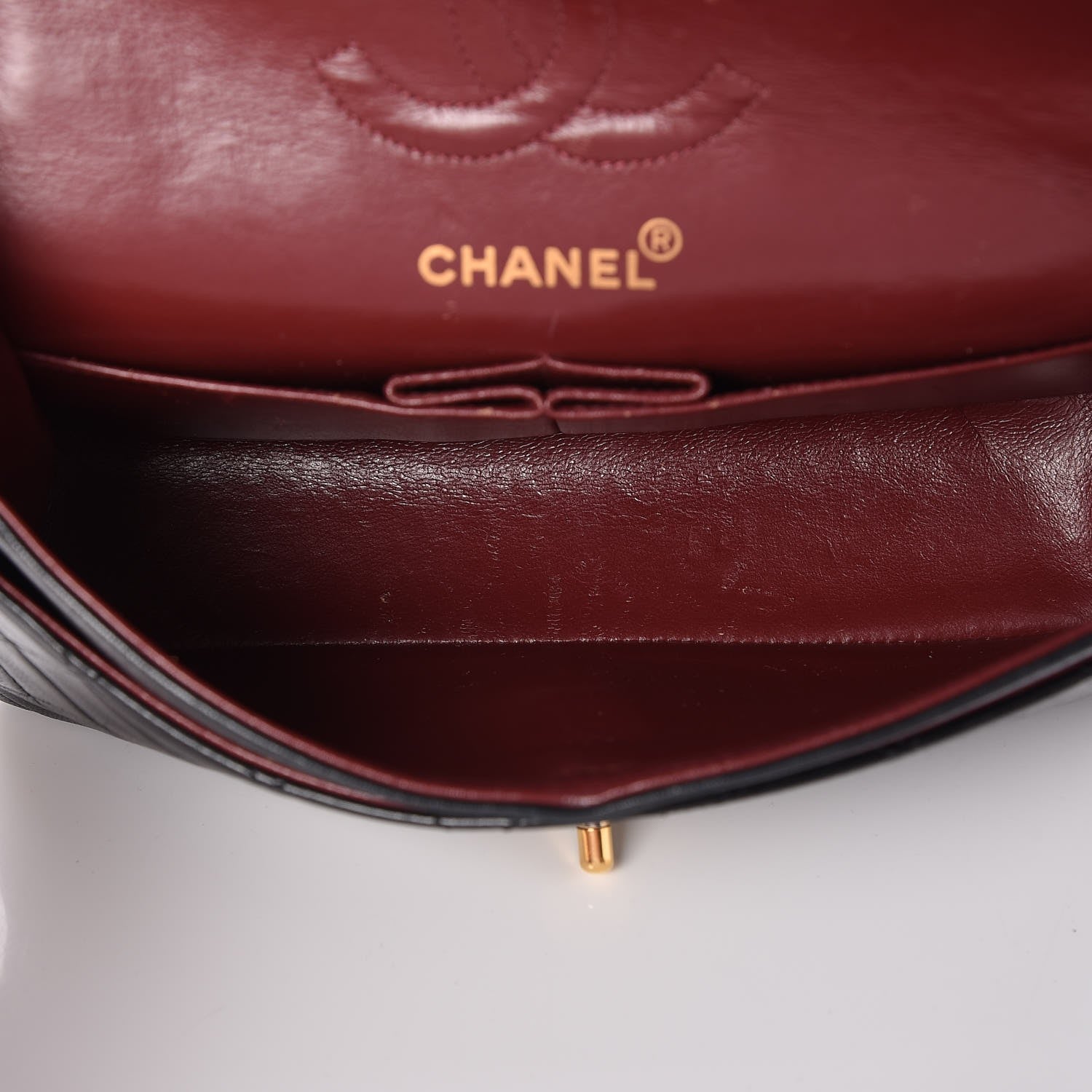 Chanel Lambskin Quilted Small Double Flap Black 5 of 8
