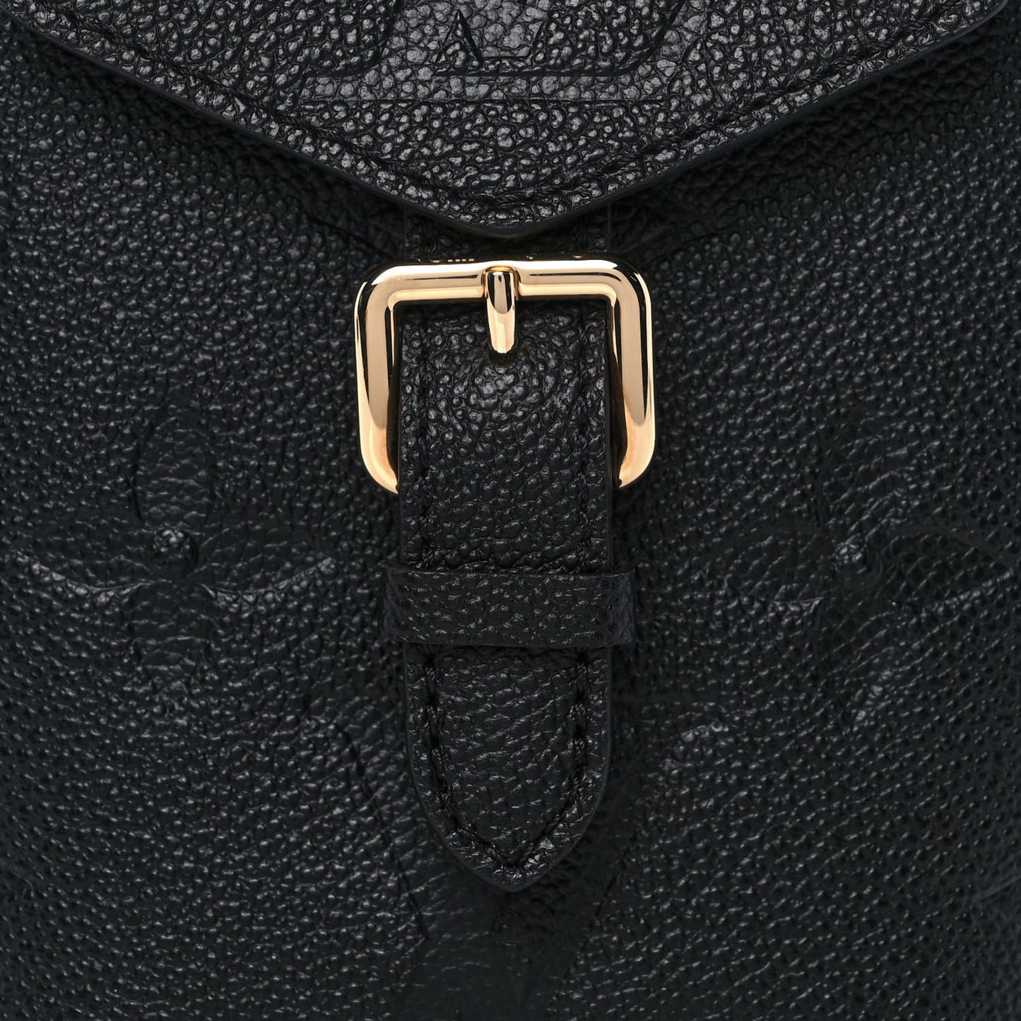 Empreinte Monogram Giant Tiny Backpack Black