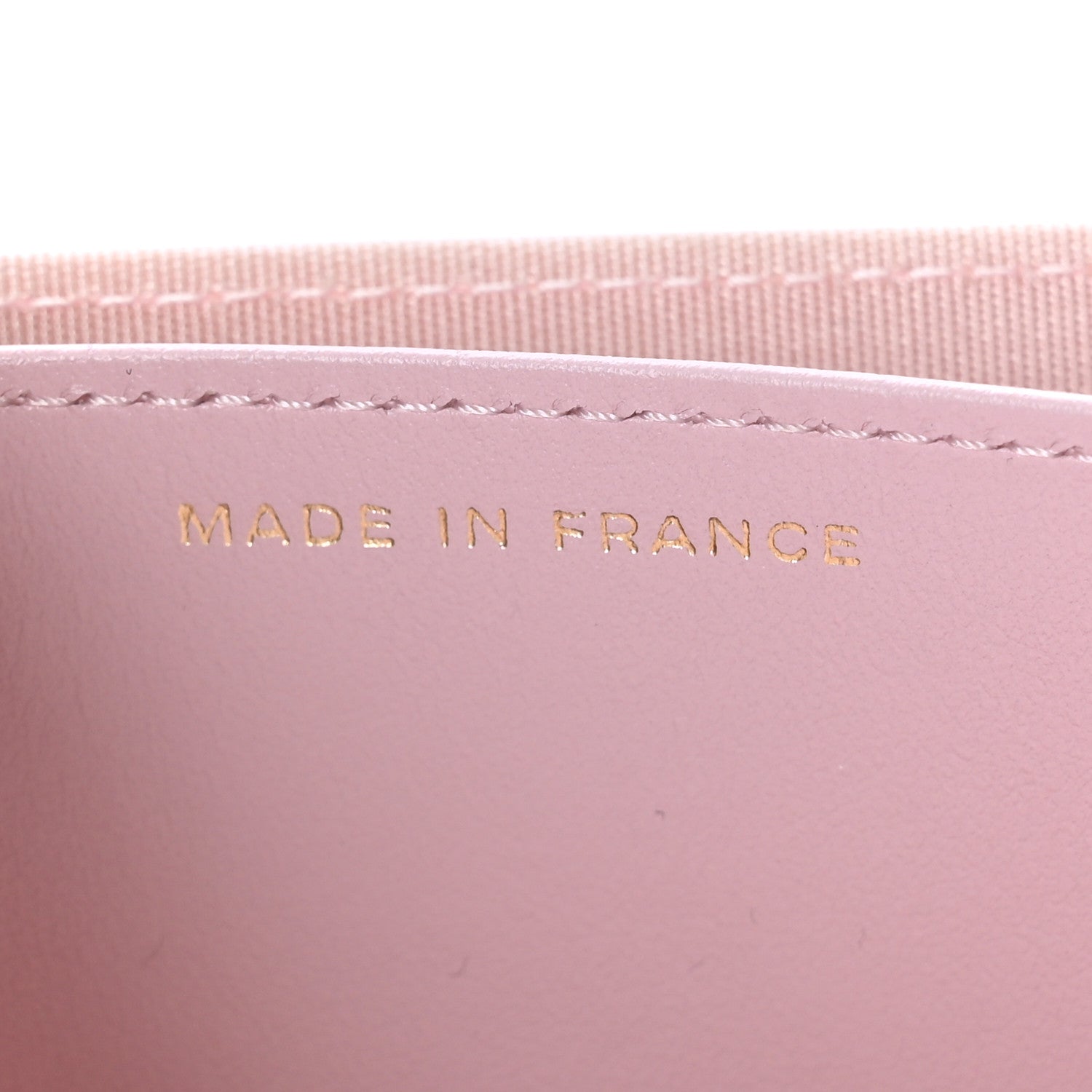 Chanel Caviar Quilted Coco Candy Card Holder On Chain Light Pink 9 of 10