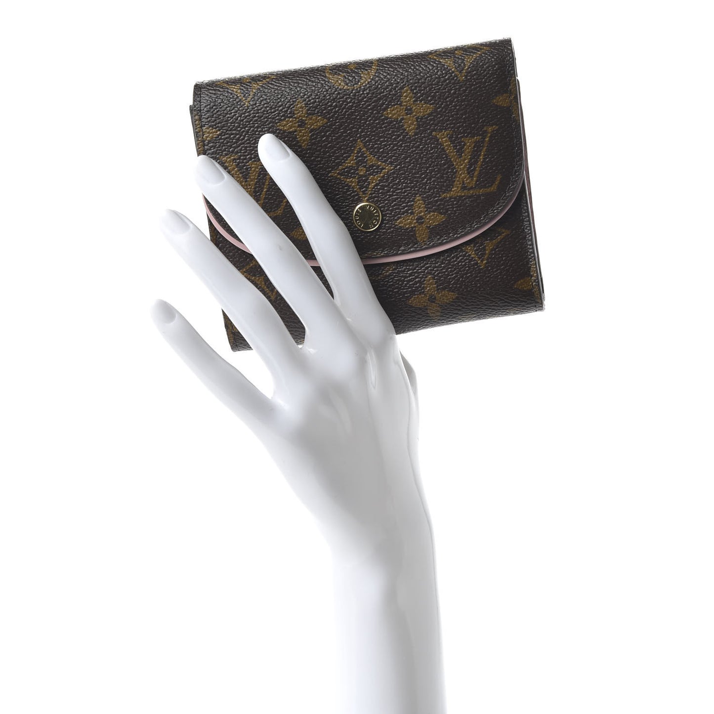 Monogram Ariane Compact Wallet Rose Ballerine