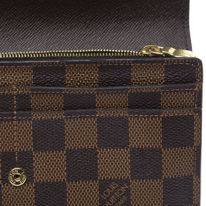 Louis Vuitton Damier Ebene Sarah Wallet NM 7 of 8