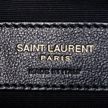 Saint Laurent Suede Matelasse Monogram Lou Camera Bag Cinnamon 5 of 11