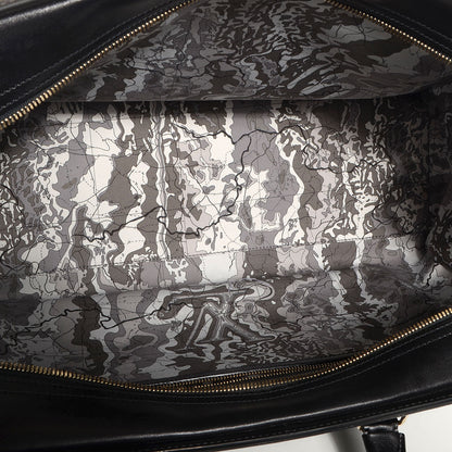Louis Vuitton Bequia Leather Sac De Voyage Black 5 of 7