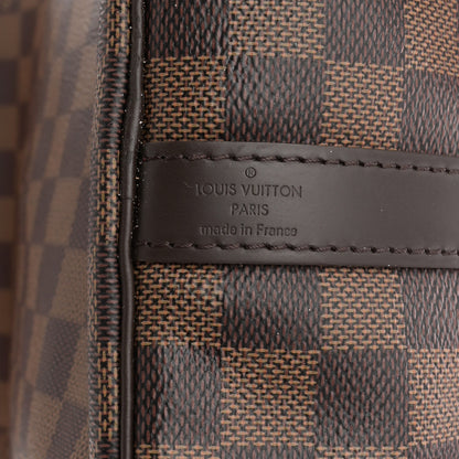 Louis Vuitton Damier Ebene Speedy Bandouliere 35 7 of 12