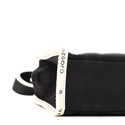 Marc Jacobs Jacquard Small The Traveler Tote Bag Black 8 of 9
