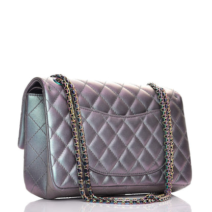 Chanel Iridescent Lambskin Quilted 2.55 Reissue 226 Flap Light Purple 5 of 9