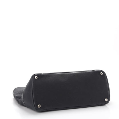 Chanel Washed Calfskin Tote Black 4 of 8