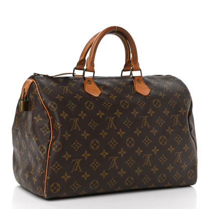 Louis Vuitton Monogram Speedy 35 3 of 18