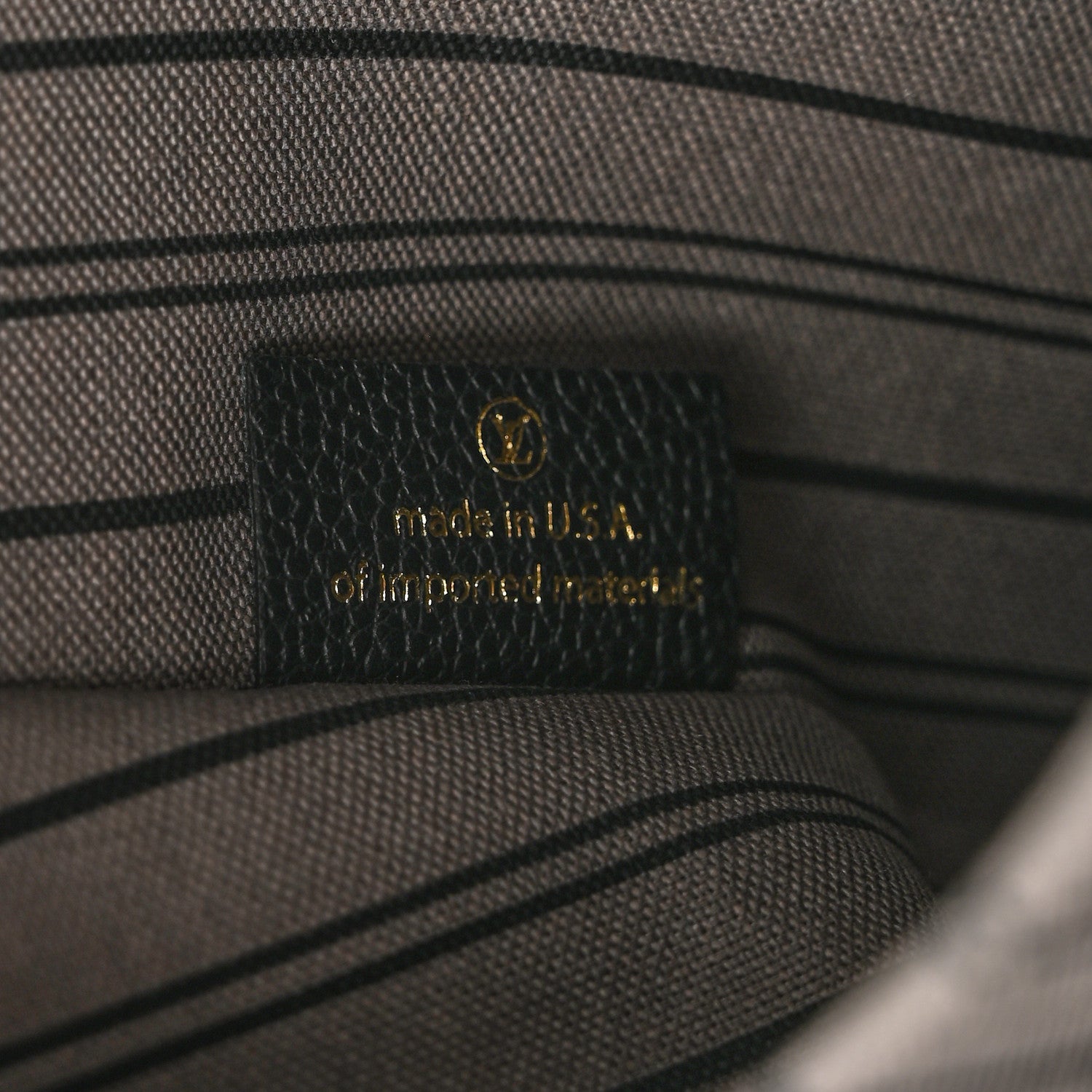 Louis Vuitton Empreinte Pochette Metis Black 7 of 10