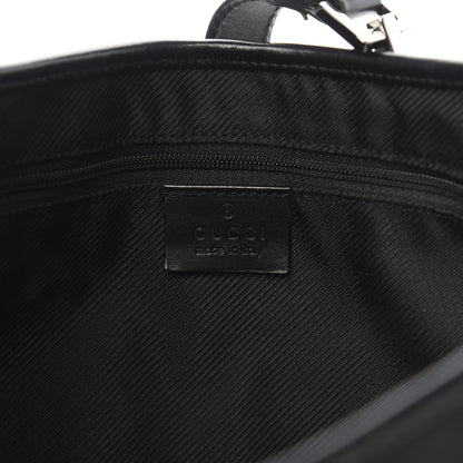Gucci Monogram Small Jackie O Hobo Black 6 of 10