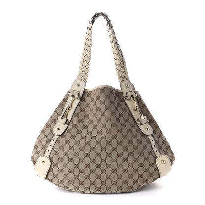 Gucci Monogram Medium Pelham Shoulder Bag Off White 1 of 11