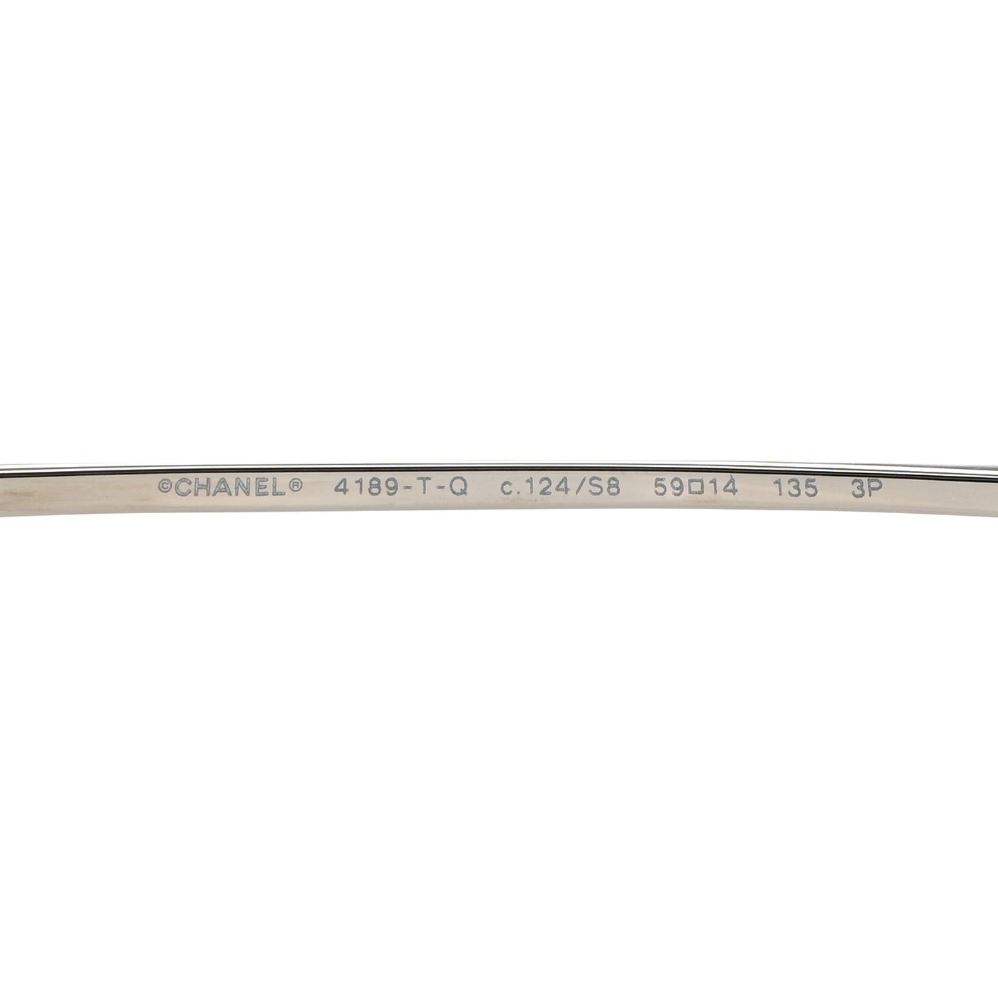 Aviator CC Sunglasses 4189-T-Q Silver
