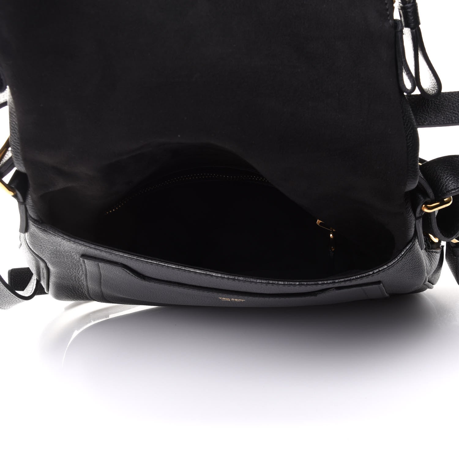 Tom Ford Grained Calfskin Medium Jennifer Crossbody Bag Black 5 of 10