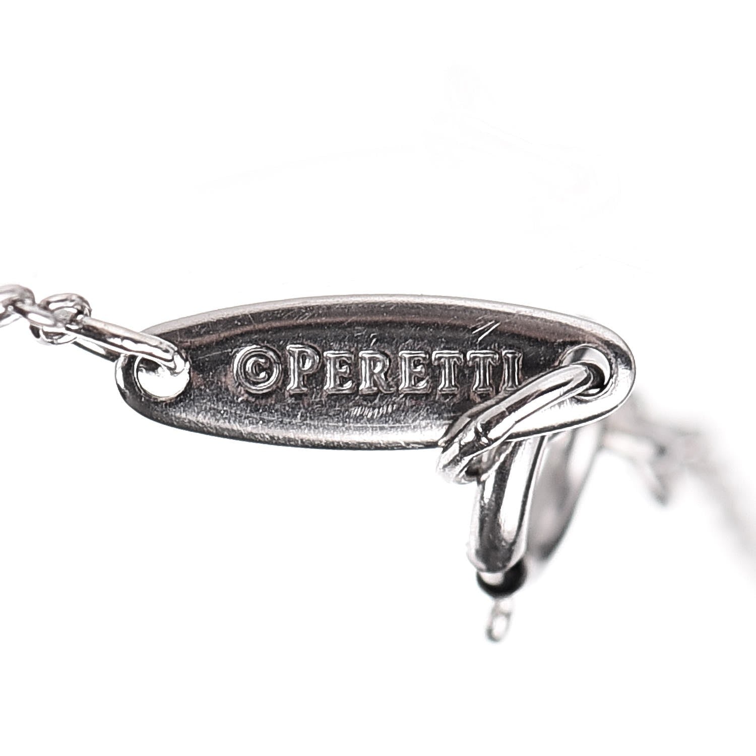 Tiffany Platinum Diamond .30ctw Elsa Peretti Diamonds by the Yard Station Bracelet 6 of 7