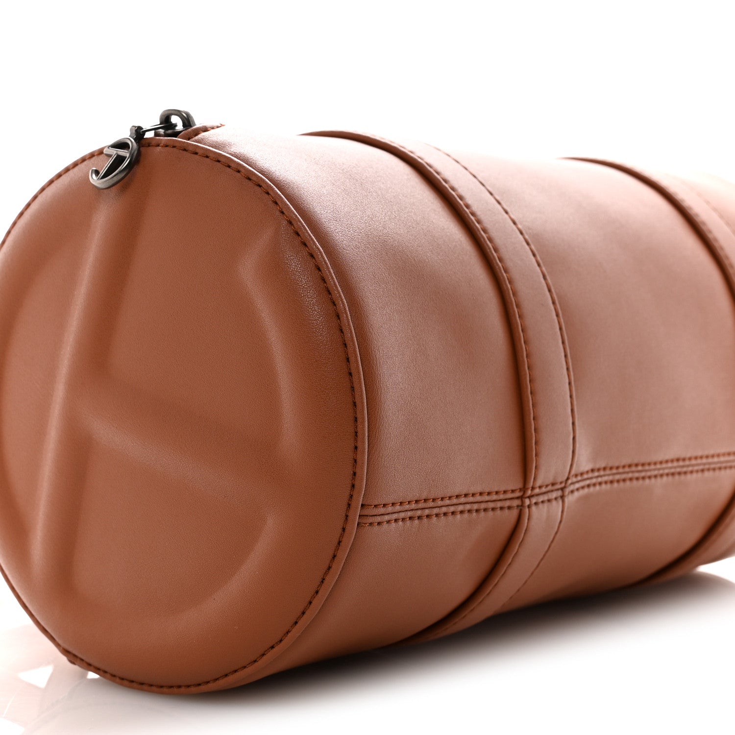 Telfar Vegan Leather Medium Duffle Brown 8 of 9