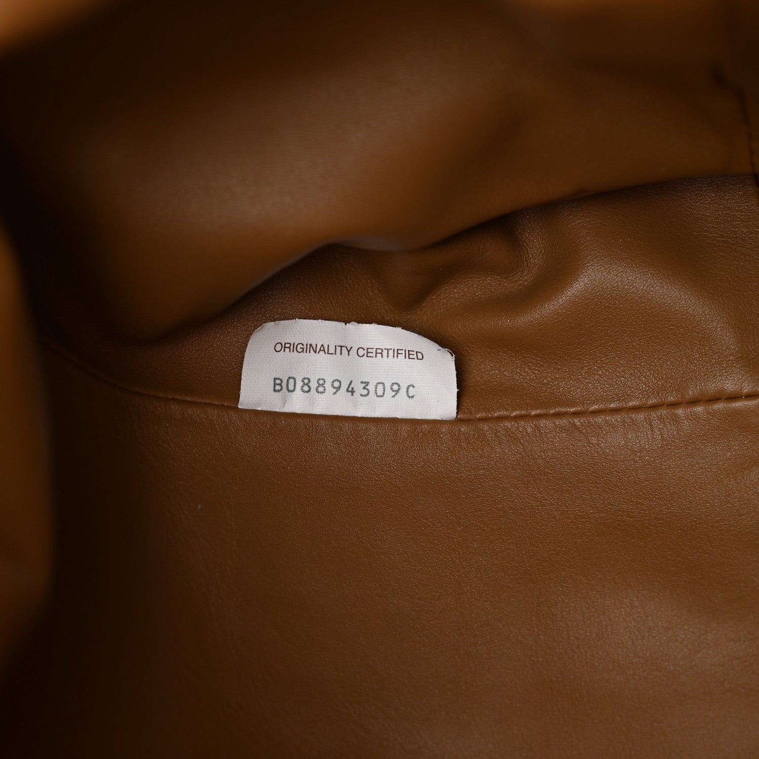 Bottega Veneta Smooth Butter Calf The Pouch Oversized Clutch Teak 6 of 9