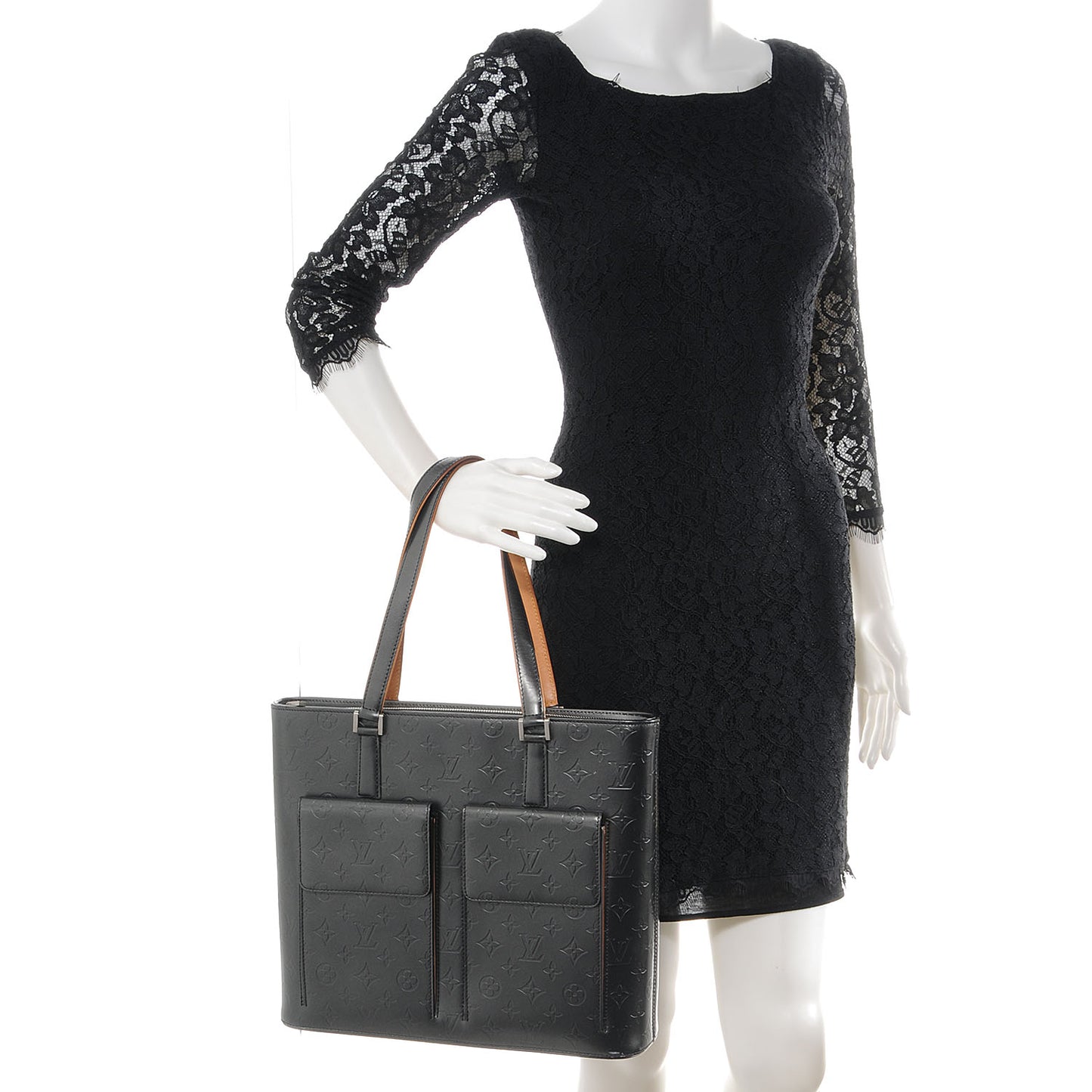 Mat Monogram Willwood Black