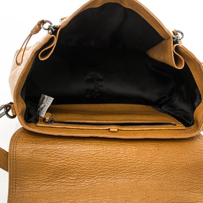 3.1 Phillip Lim 3.1 Textured Calfskin Medium Pashli Satchel Amber 9 of 11