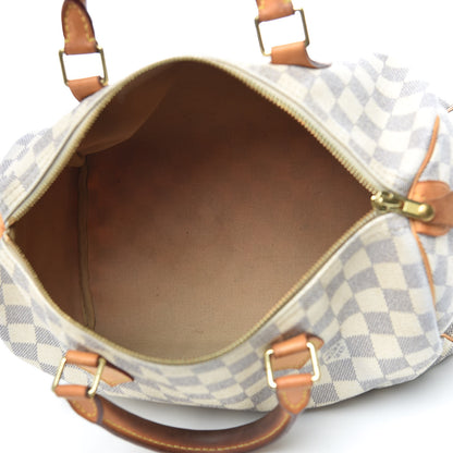 Louis Vuitton Damier Azur Speedy 30 5 of 29