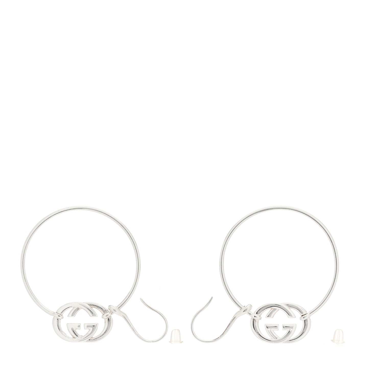 Sterling Silver Britt Hoop Earrings