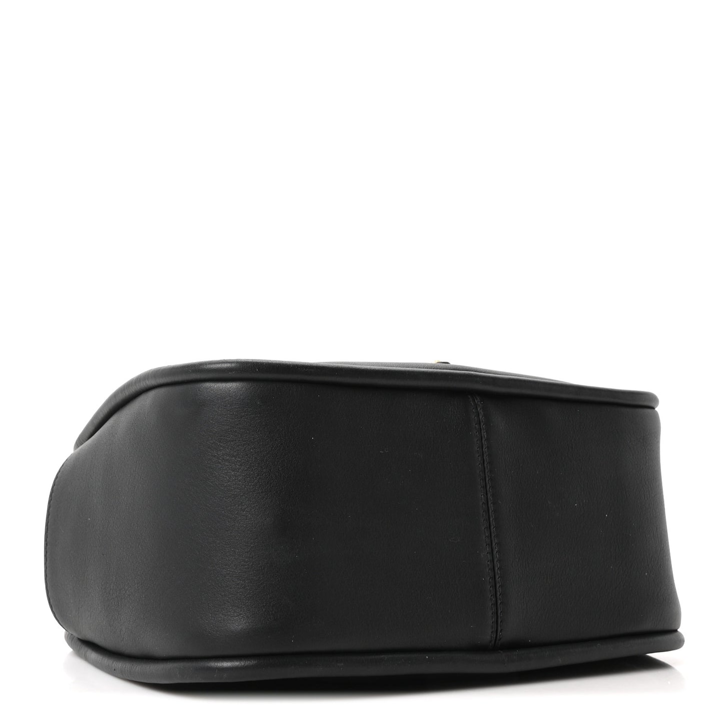 Soft Calfskin Darling Shoulder Bag Black