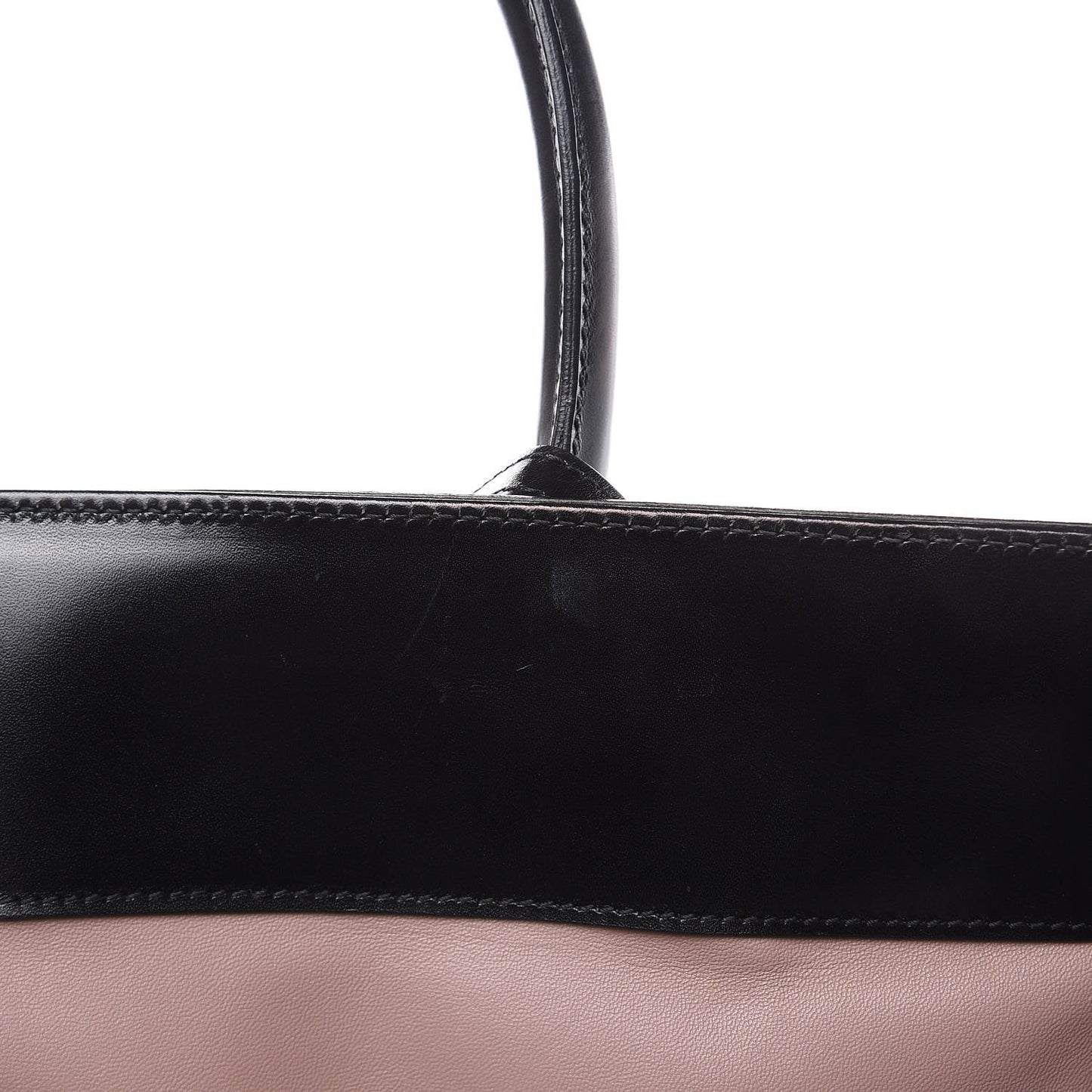 Pony Hair Jaguar Print Medium Lady Buckle Top Handle Bag Black