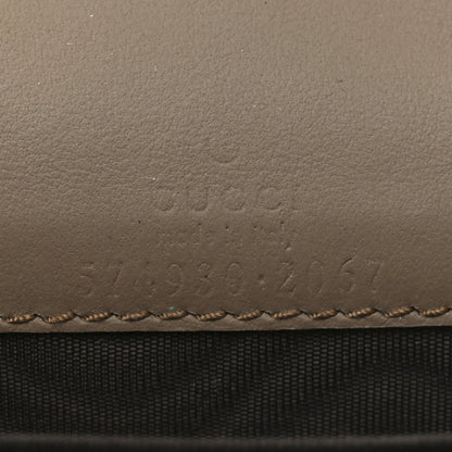 Gucci GG Supreme Monogram Dionysus Coin Purse Taupe 6 of 8